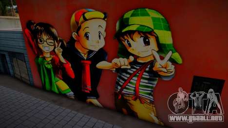 Mural Anime El Chavo para GTA San Andreas