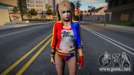 Marie rose Harley Quinn Fix para GTA San Andreas