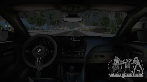 BMW M2 CS German Plate para GTA San Andreas