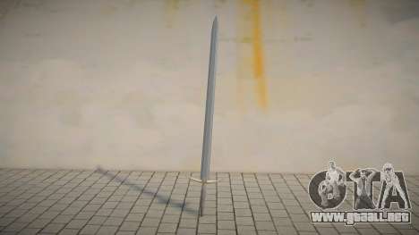 Espada larga para GTA San Andreas