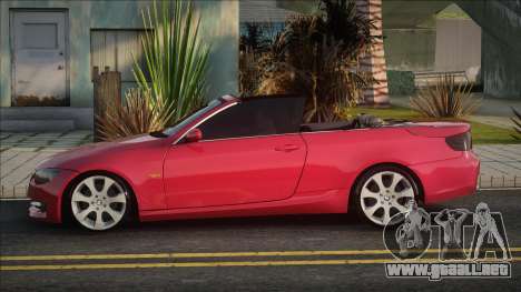 BMW 320d E93 Convertible LCI para GTA San Andreas