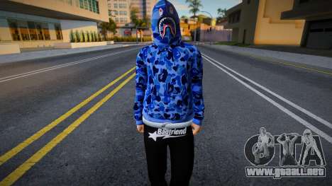 Bape Shark Boy v6 para GTA San Andreas