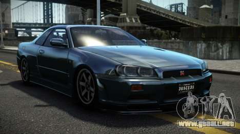 Nissan Skyline R34 BNR V1.1 para GTA 4