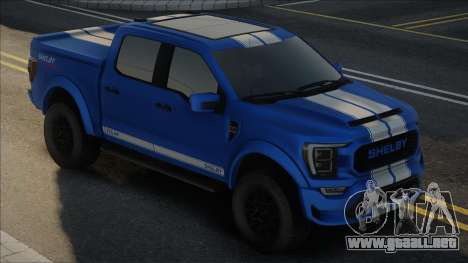 Ford F-150 Shelby 2023 Blue para GTA San Andreas