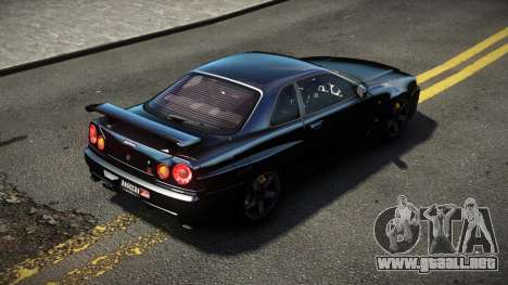 Nissan Skyline R34 GT-R MS para GTA 4