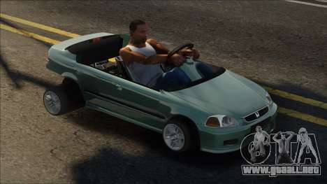 Kart Honda Civic para GTA San Andreas