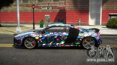 Audi R8 M-Sport S10 para GTA 4