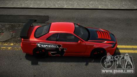 Nissan Skyline R34 J-Style V1.1 para GTA 4