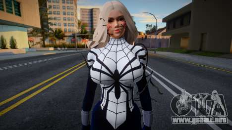 Rubia con traje de Spider-Man para GTA San Andreas
