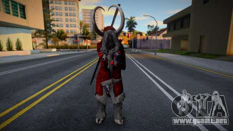 Krampus De Leyenda Navideña para GTA San Andreas