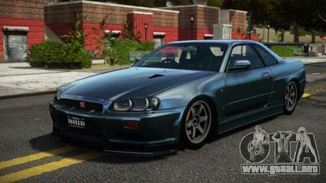 Nissan Skyline R34 BNR V1.1 para GTA 4