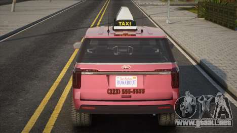 GTA V Vapid Aleutian Taxi para GTA San Andreas