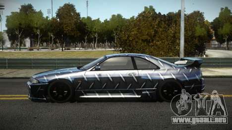 Nissan Skyline R33 GTR G-Racing S10 para GTA 4