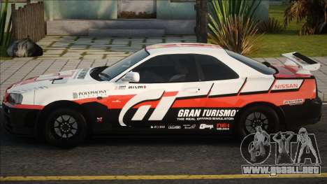 Nissan Skyline R34 [Plan] para GTA San Andreas