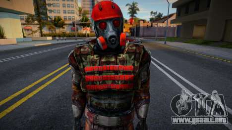 Railway worker From S.T.A.L.K.E.R v8 para GTA San Andreas