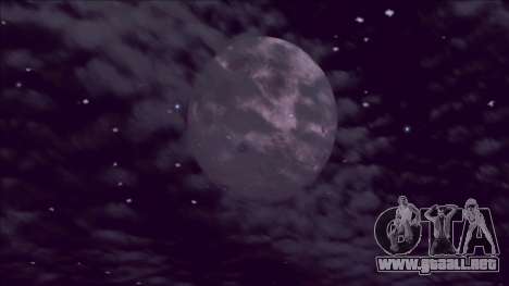 Una luna nueva en lugar de una luna estándar para GTA San Andreas