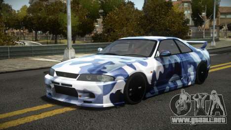 Nissan Skyline R33 GTR G-Racing S8 para GTA 4