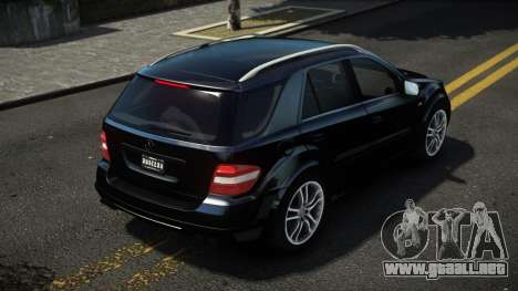 Mercedes Benz ML63 B-Style V1.1 para GTA 4