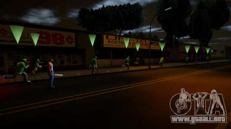 Guerra de pandillas (misión cleo) para GTA San Andreas