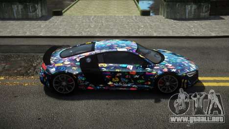 Audi R8 M-Sport S10 para GTA 4