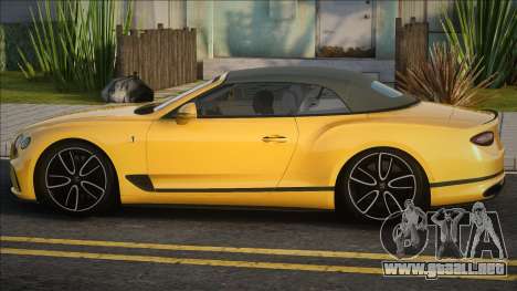 Bentley Continental GT German para GTA San Andreas