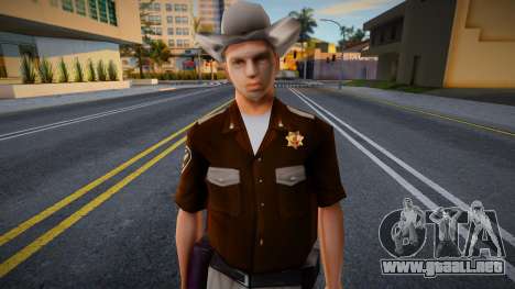 Estándar HD Cop 3 para GTA San Andreas