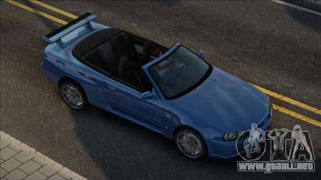 Nissan Skyline R34 Convertible para GTA San Andreas