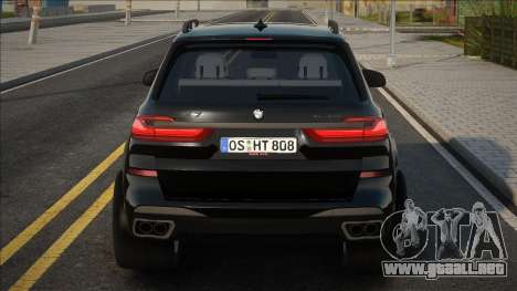 BMW X7 M60i 2023 German Plate para GTA San Andreas