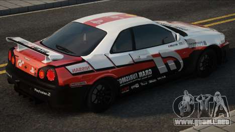 Nissan Skyline R34 [Plan] para GTA San Andreas