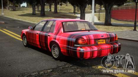 Ford Crown Victoria ES 99th S12 para GTA 4