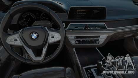BMW i750 2017 Black para GTA San Andreas