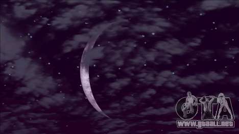 Luna-luna en lugar de la luna estándar para GTA San Andreas