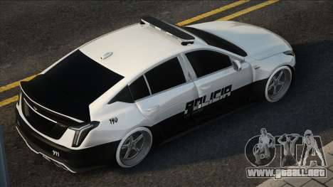 Cadillac CT5 - Policía para GTA San Andreas