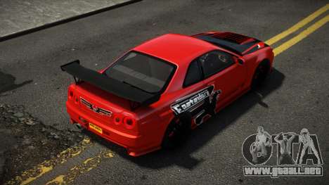 Nissan Skyline R34 J-Style V1.1 para GTA 4