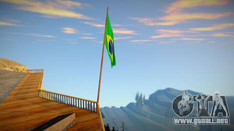 Brazil flag for Mount Chiliad para GTA San Andreas