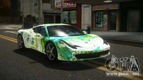 Ferrari 458 Italia LR-X S5 para GTA 4