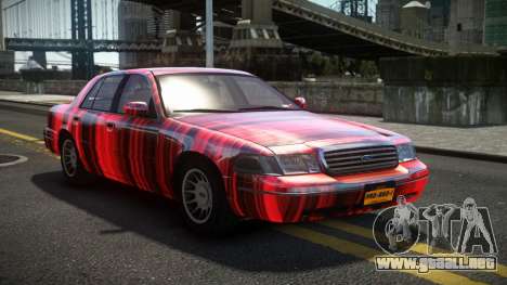 Ford Crown Victoria ES 99th S12 para GTA 4