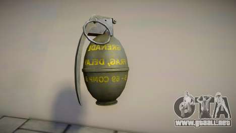 Grenade by fReeZy para GTA San Andreas