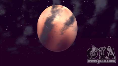Planeta Plutón en lugar de la Luna para GTA San Andreas