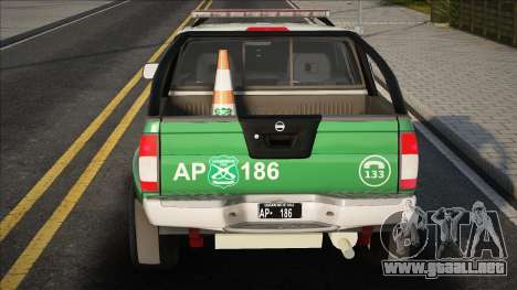 Nissan Terrano de Carabineros para GTA San Andreas