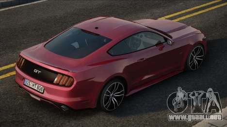 Ford Mustang 2016 para GTA San Andreas