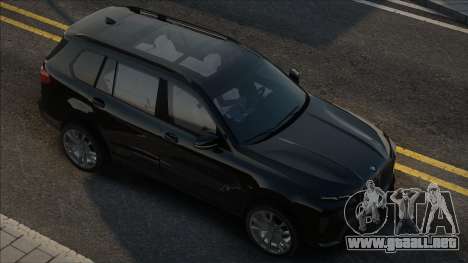 BMW X7 M60i 2023 German Plate para GTA San Andreas