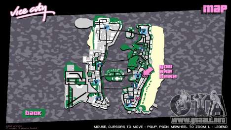 Guardar juego en la estación de policía para GTA Vice City