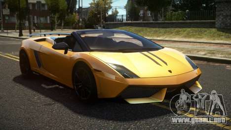 Lamborghini Gallardo LP570 Roadster para GTA 4