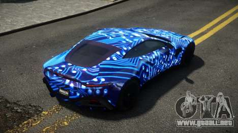 Aston Martin Vantage FT-R S8 para GTA 4