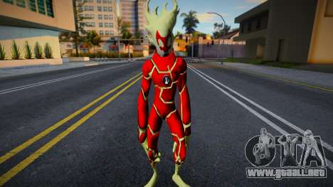 HeatBlast o fuego de especie Pyronite de Ben 10 para GTA San Andreas