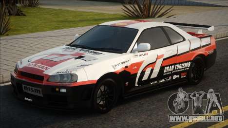 Nissan Skyline R34 [Plan] para GTA San Andreas