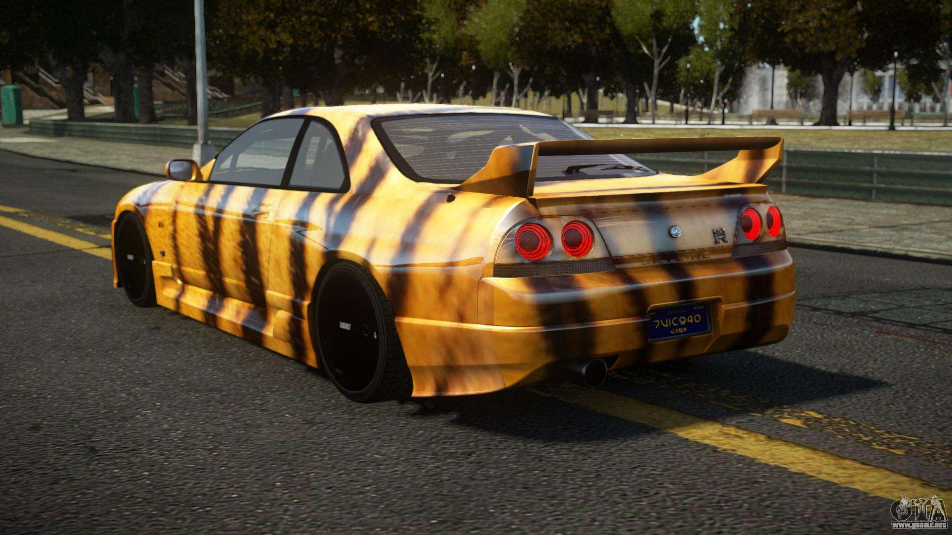 Nissan Skyline R33 GTR G-Racing S14 para GTA 4