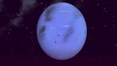 Planeta Neptuno en lugar de la Luna para GTA San Andreas