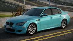BMW M5 E60 Double Exhaust Blue para GTA San Andreas